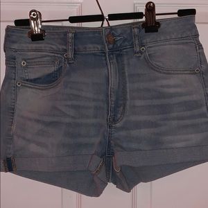 American eagle jean shorts
